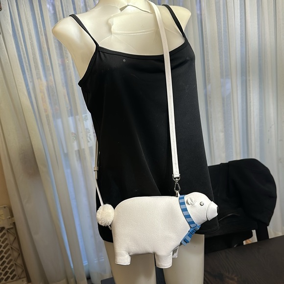 Kate Spade arctic friends polar bear crossbody - Picture 11 of 13